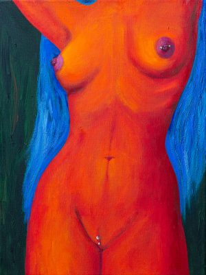 Tempera on canvas