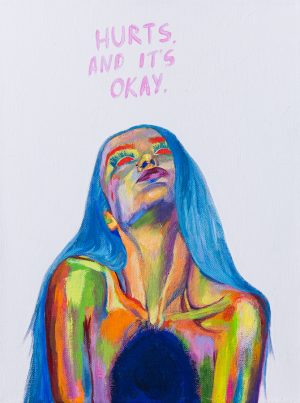 Tempera on canvas